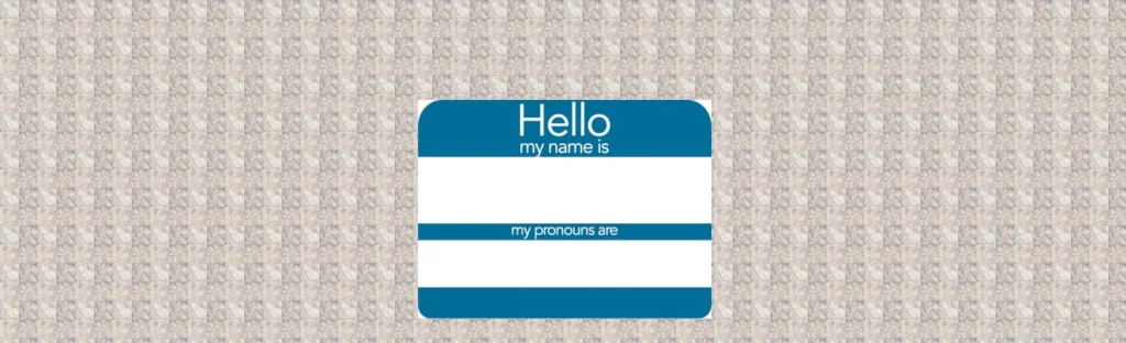 Rns pronoun nametag